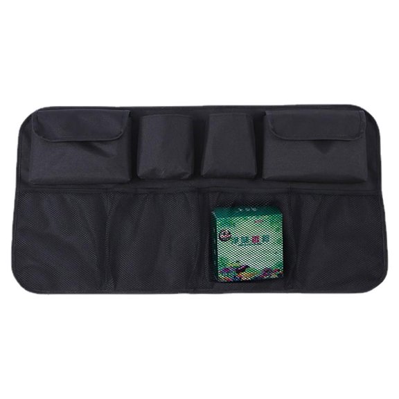Tohuu Car Trunk Organizer Back Seat Super Capacity Backseat Organizer With 8 Large Storage Bag Car Boot Tidy Storage Bag Super Capacity Car Organizer For SUV Truck Van intensely