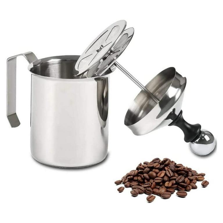 Stainless Steel Manual Milk Frother