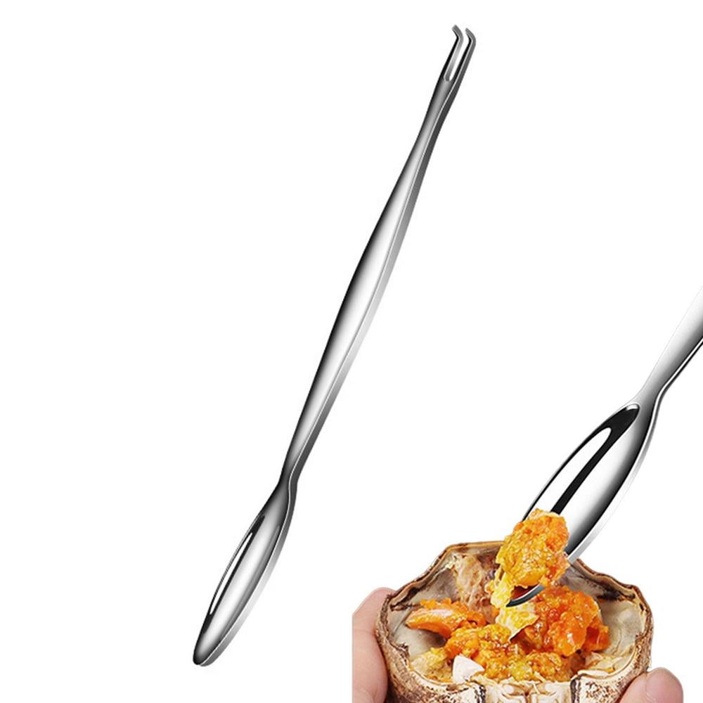 Tohuu Small Crab Forks Lobster Cracker Portable Seafood Picks Crab