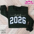 thumbnail image 1 of Toile Class of 2026 Sweatshirt, Senior 2026 Sweatshirt, Graduation 2026 - Sizes S-5XL ,Art Print JSC, 1 of 5