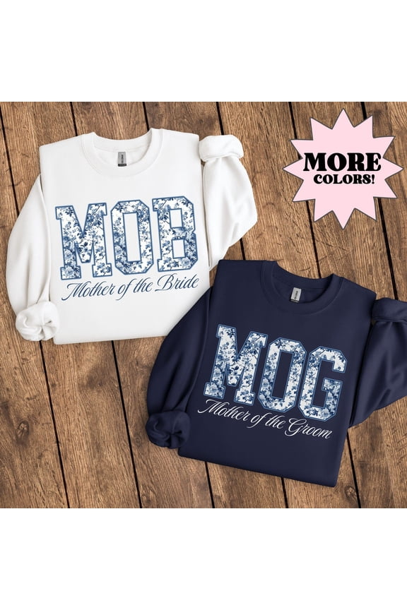 Toile De Jouy Mother of the Bride TShirt MOB Shirts Getting Ready Bridal Party Outfit Flor
