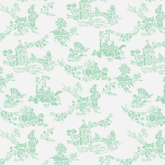 Toile Wallpaper Wall Stencil SKU #3545 by Designer Stencils