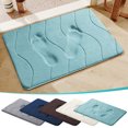 thumbnail image 1 of Toilet Absorbent Mat | Non-Slip Sponge Door Mat | Quick Dry Bathroom Rug | Durable Water-Absorbing Floor Mat | 15.75 x 23.62 in | Kitchen Bedroom Entryway, 1 of 5