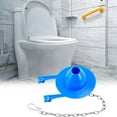 Toilet Accessories Drainage PVC Flap Rubber Stopper Oldfashioned