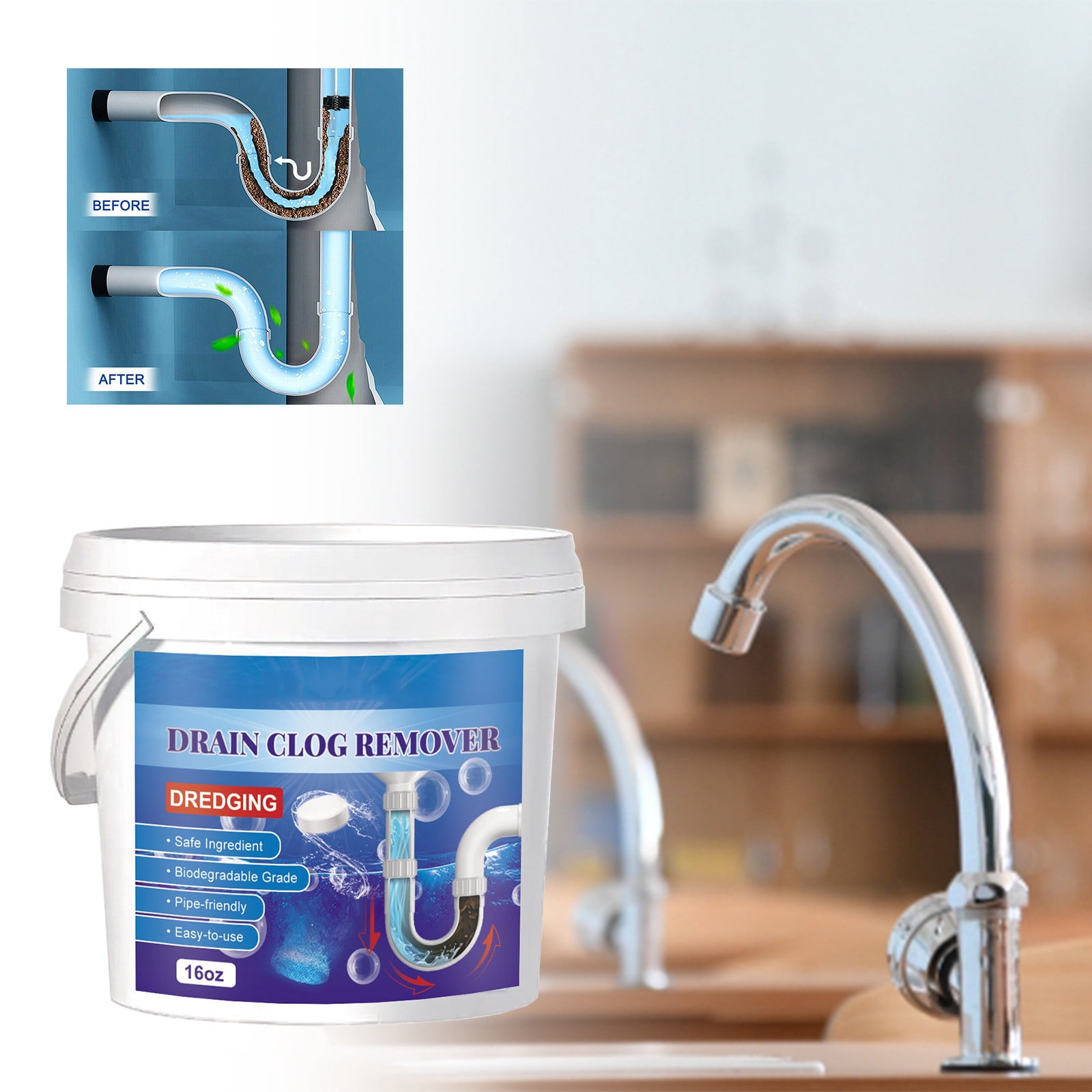 TrendyHot Toilet Active Oxygen Agent Household Toilet Cleaning Toilet ...