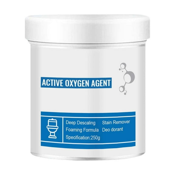 Toilet Active Oxygen Agent, Pipe Dredger Deodorant, Powerful Sink and Drain Cleaner, for Pipe Dredger in Kitchen Bathroom, 250G