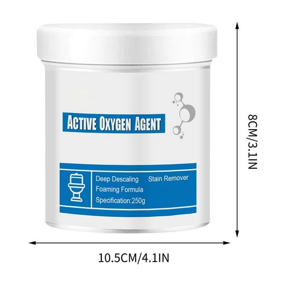 Toilet Active Oxygen Cleaner - Bathroom Descaler And Stain Remover For Home Use