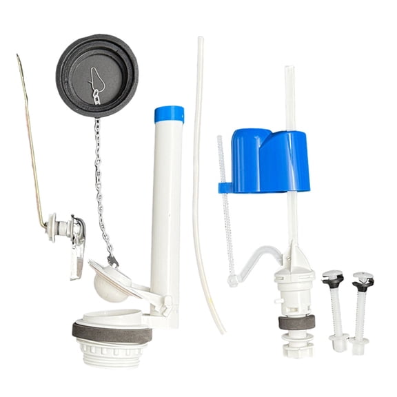 Toilet Adapter Handles Double Push Button Flush Toilet Water Tanks Double Crescents Shape Flush Handles Replacement