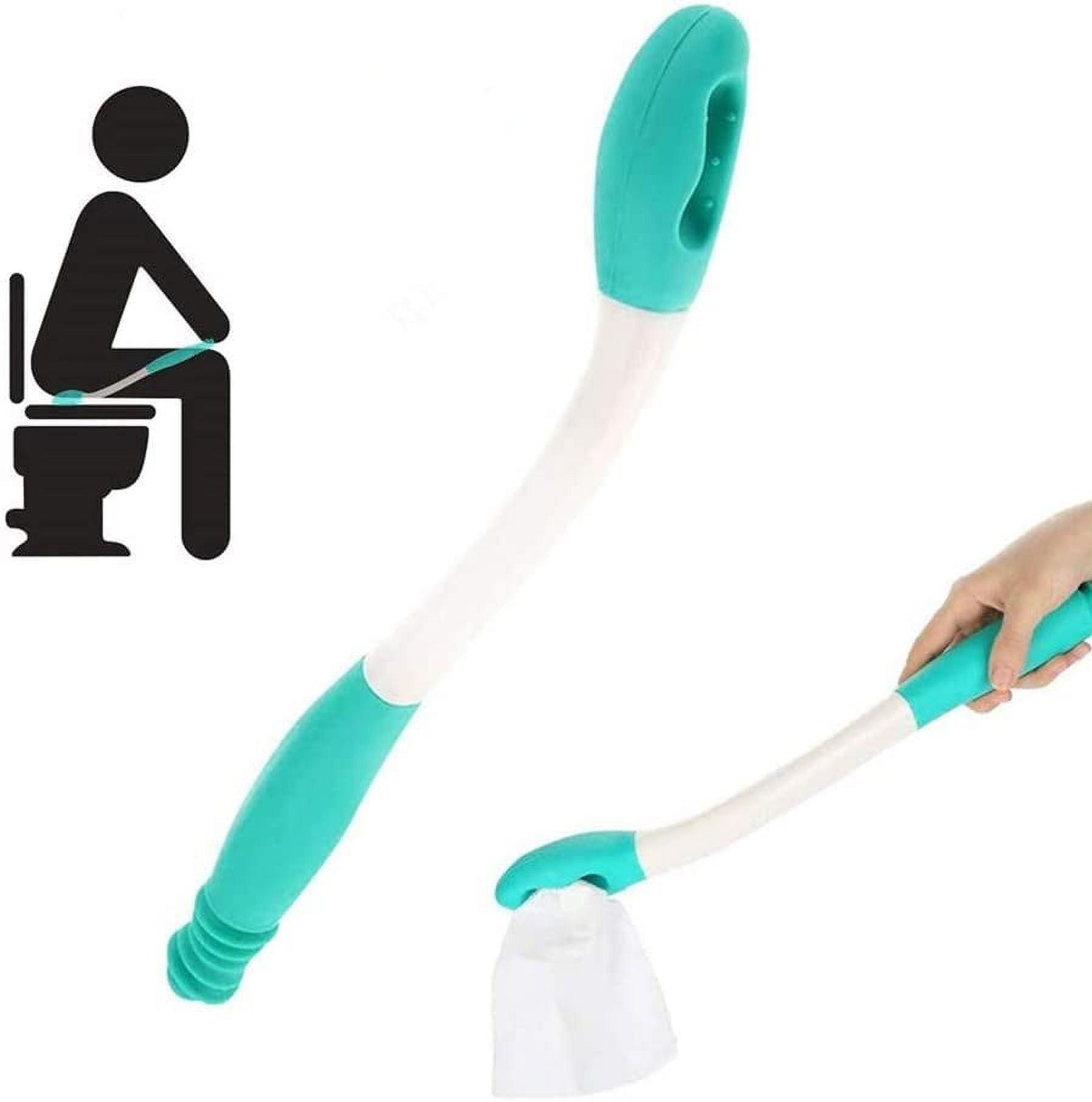 Toilet Aids Tools, Long Reach Comfort Wipe, Bottom Buddy Toilet Tissue