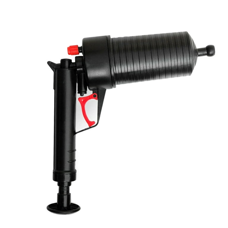 Jadeshay Toilet Air Power Pump Drain Blaster High Pressure Powerful Plunger Pipe Clog Dredger Remover Drain Cleaning Tool Used for Kitchen Bathroom Black Walmart
