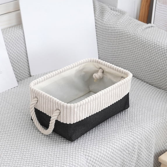 Toilet Basket Organizer Shelf Baskets, Farmhouse Bathroom Accessories, Cute Baskets for Storage Foldable Baskets, Small Gift Baskets Organizer Baskets