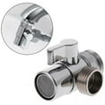 Toilet Bathroom Brass Sink Valve Diverter Faucet Splitter Hose Adapter ...
