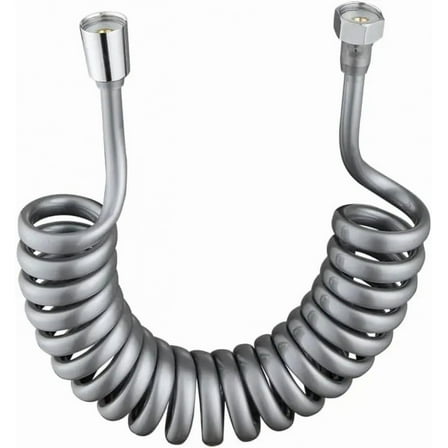 Toilet Bidet Spring Hose Flexible Shower Tube Anti-twist & Stretchable Water Plumbing Spiral Flexible Shower Hose 1.5/2/3/5M