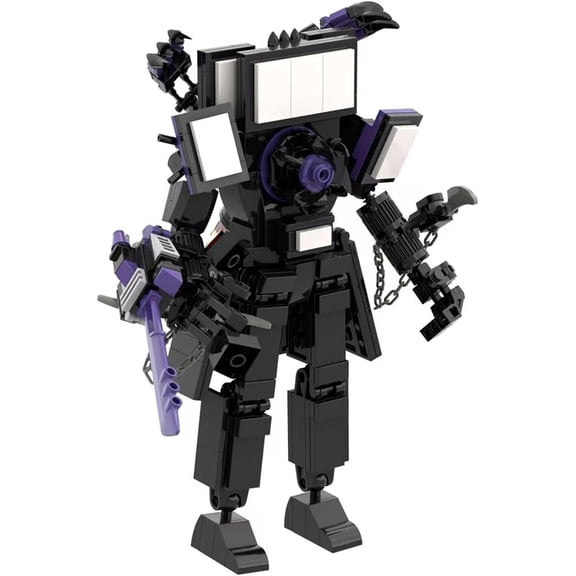 Toilet Blocks Toys TV Man Building Blocks Toys,Construction Playset Blocks Action Figure Building Blocks for Adults Kids 396 PCS
