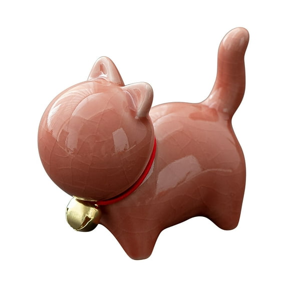 Toilet Bolt Caps, Decorative Toilet Bolt Covers, Ceramic Cute Cat Covers Toilet Bolts Bathroom Decor Easy Installation Decorative Ceramic Toilet Covers, Pink