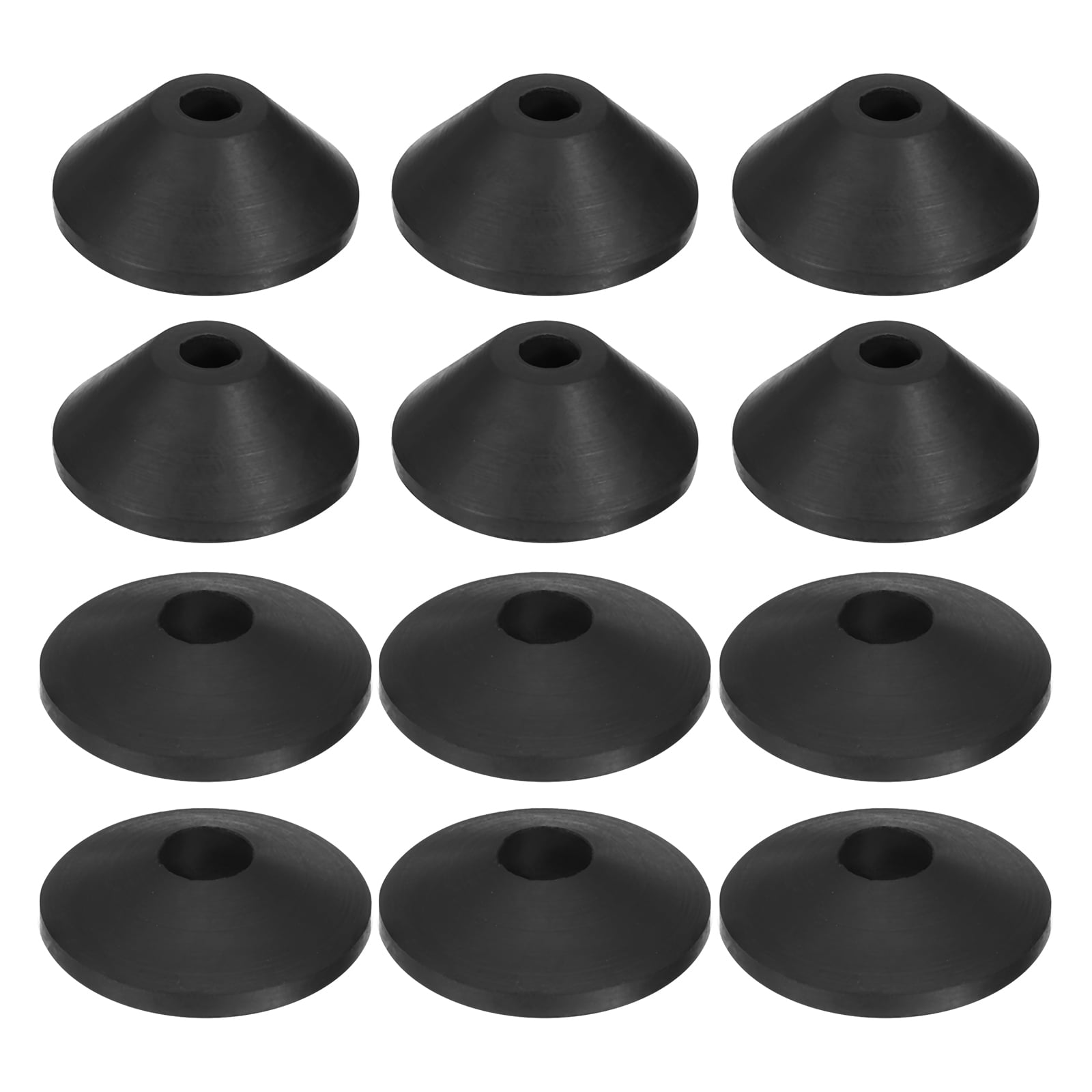 Toilet Bolt Rubber Washer, 12Pack Conical Washers Toilet Tank Leakage