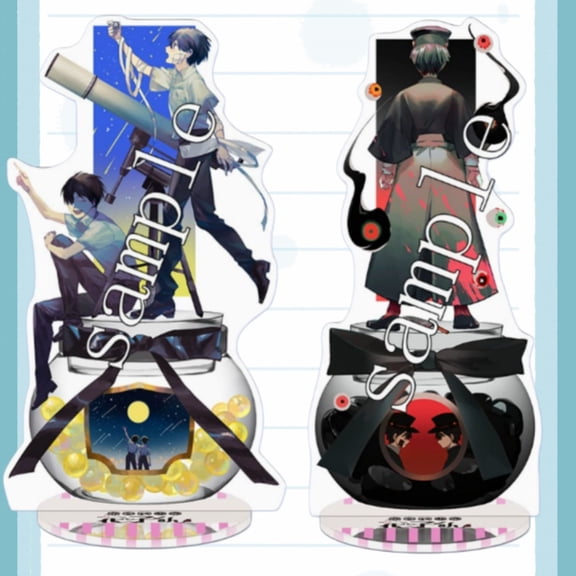Toilet-Bound Hanako-Kun Wishing Bottle Design Acrylic Standee Printed Desk Self-Made Creative Acrylic Decoration (1 standee) (15cm)