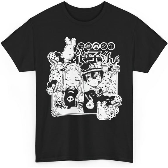 Toilet Bound Hanako kun New Anime T-Shirt Merch Casual Short Sleeved T Shirt Unisex Tee M-82