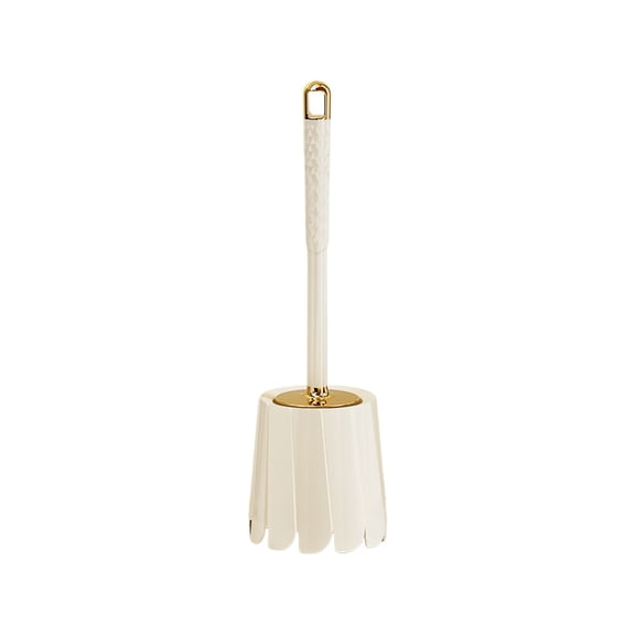 Toilet Bowl Brush and Compact Toilet Cleaner Brush Set for Bathroom Cleaning Compact Size for Storage and Organization