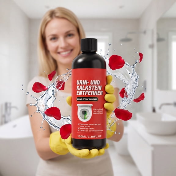 Toilet Bowl Cleaner – 100ml Urine Stain Remover for Bathroom Odor Control