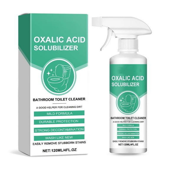 Toilet Bowl Cleaner, Clinging Bleach Gel, Helps Keep Toilet Clean and Helps Prevent Limescale & Toilet Rings, Rainshower Scent(4oz)