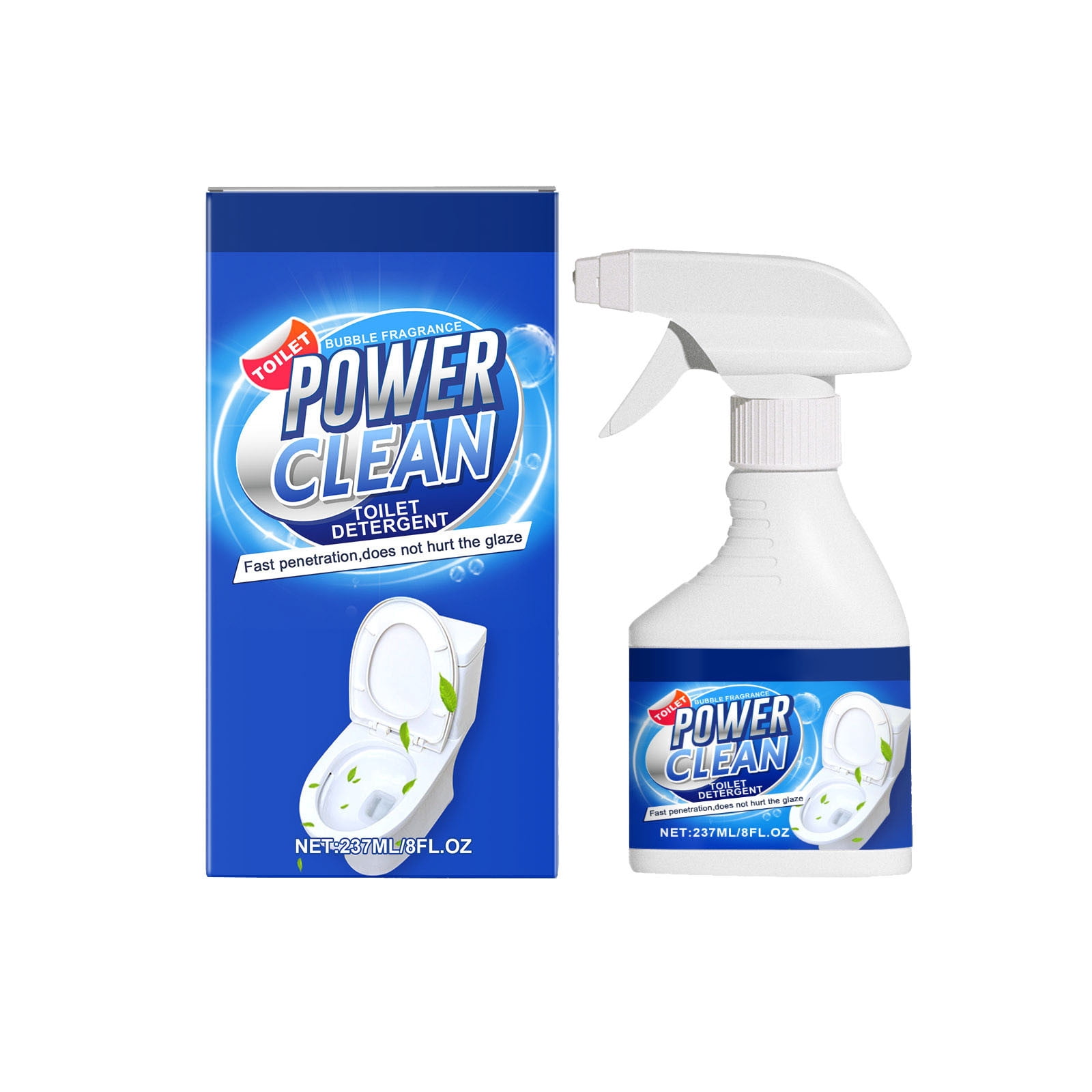 Toilet Bowl Cleaner Gel, Max Strength Bathroom Cleaning Liquid Supplies ...