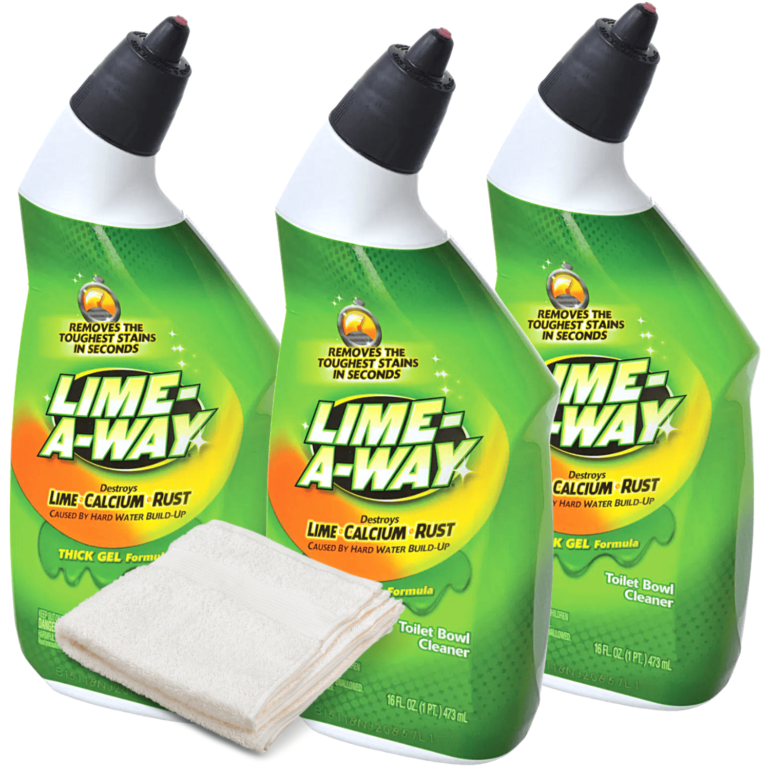 Toilet Bowl Cleaner Lime Power Thick Gel Formula Toilet Bowl Cleaners