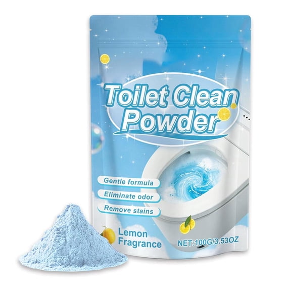 Toilet Bowl Cleaner Powder, New Toilets Cleane, Self Activating Cleaning Powder for Toilet Bowl Cleaning, Deep-Cleaning, 100g/3.53oz
