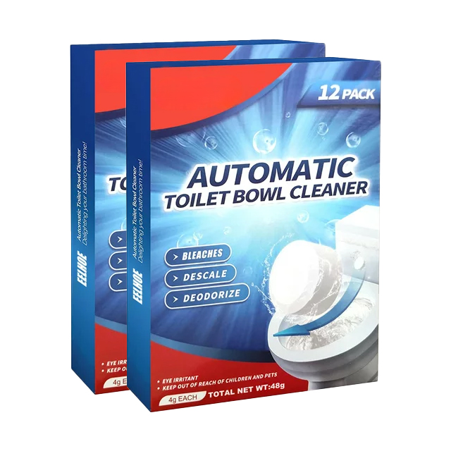 Toilet Bowl Cleaner Tablets 12 PACK, Useful Toilet Detergents ,Toilet