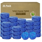 Toilet Bowl Cleaner Tablets 36 Packs, Ultra-Clean Blue Cleaners for Deodorizing & Descaling, Long-Lasting Automatic Toilet Tank Cleaners, Against Tough Stains