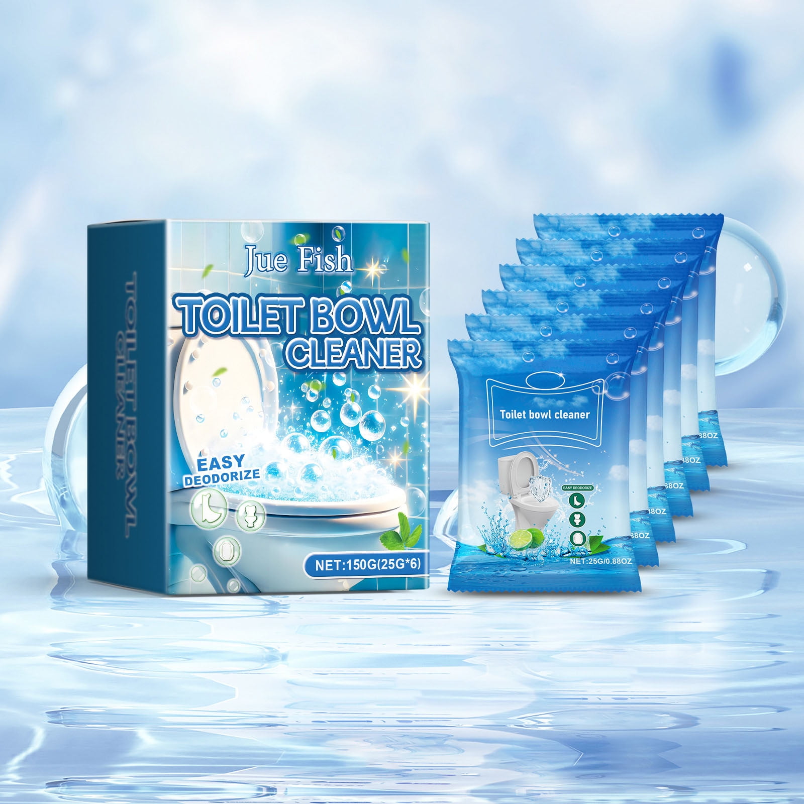 Toilet Bowl Cleaners,Splash Toilet Cleaner, Cleaner Foaming Powder