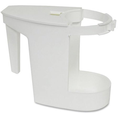 Toilet Bowl Mop Caddy - White