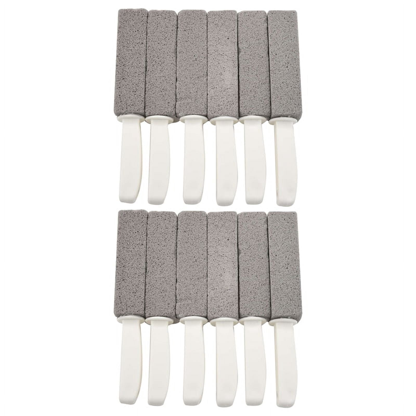 Toilet Bowl Pumice Cleaning Stone with Handle for Toilet Cleaning Hard ...