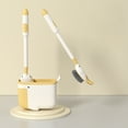 Toilet Brush 2025 New Toilet Brush,Toilet Cleaning System, Wall Toilet