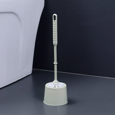 Toilet Bowl Brush and,Compact Toilet Cleaner Brush Set for Bathroom Cleaning,Compact Size for Storage and Organization