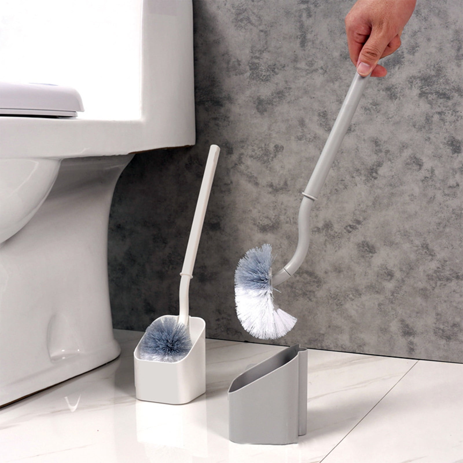 Cute Koala Toilet Brush & Holder Set – Durable Bristles, Ventilated Base, Bathroom Cleaning Tool - View #6