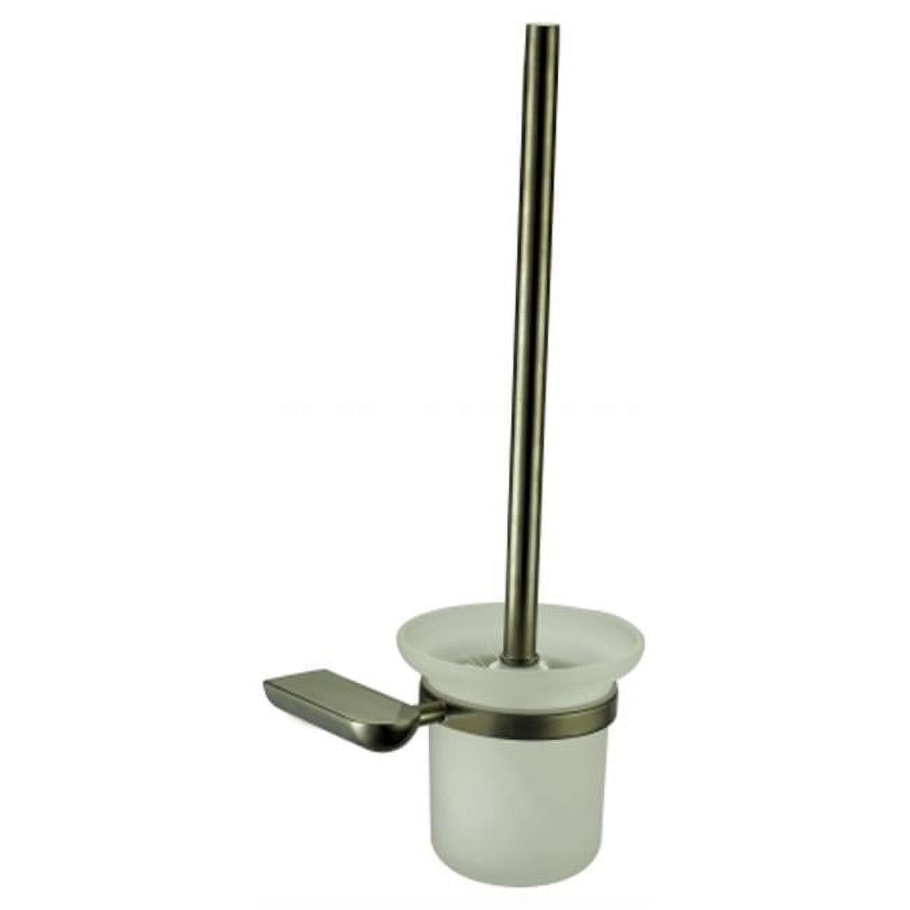 Toilet Brush Holder - Brushed Nickel