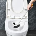 thumbnail image 1 of Toilet Brush and Holder Set with Drip Tray | Toilet Bowl Brush & Toilet Bowl Cleaner Brush Combo | Bathroom Cleaning Organizer | Strong Bristles | Easy Maintenance | Xuniizn, 1 of 9