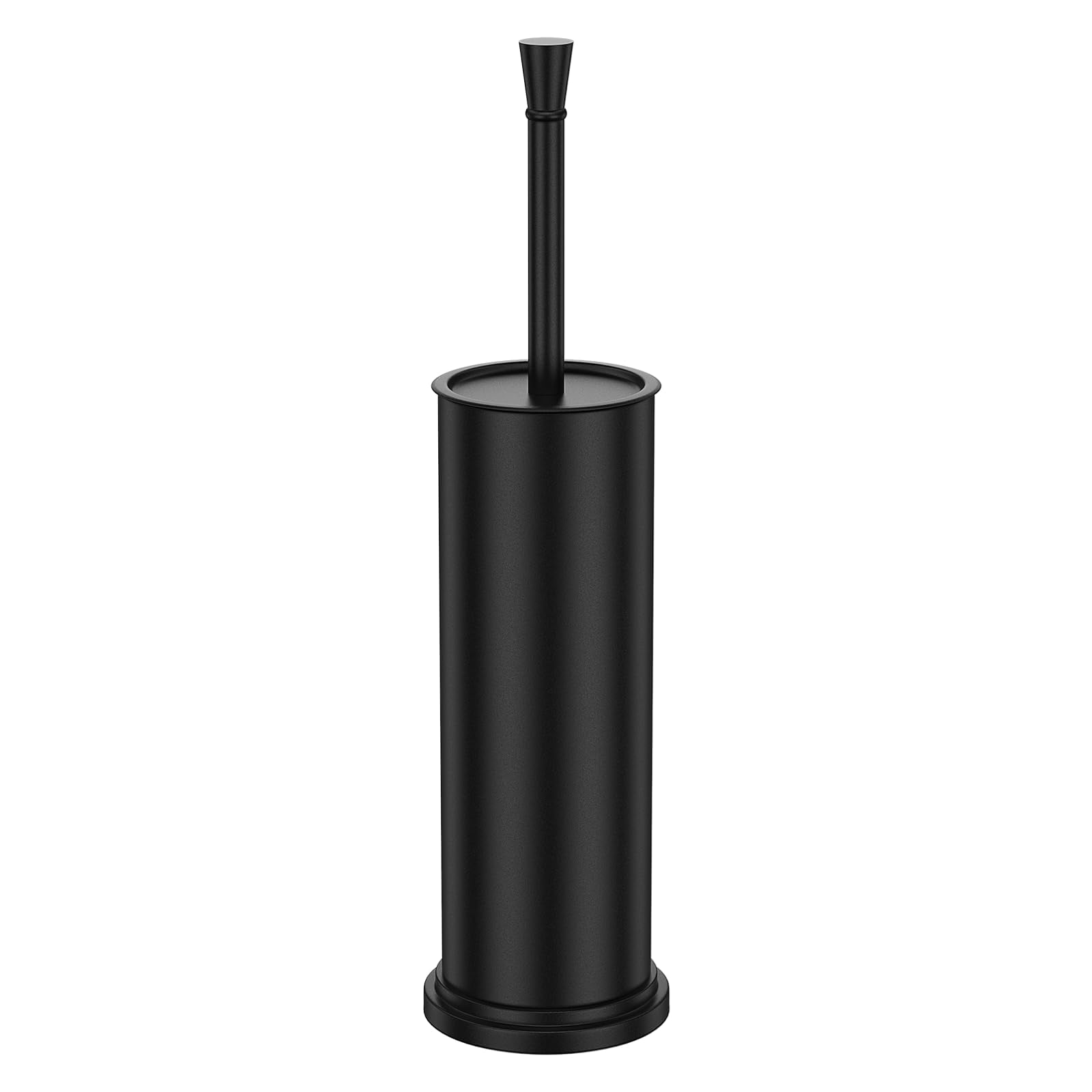 Toilet Brush and Holder Set Black 304 Stainless Steel Bathroom Cleaning
