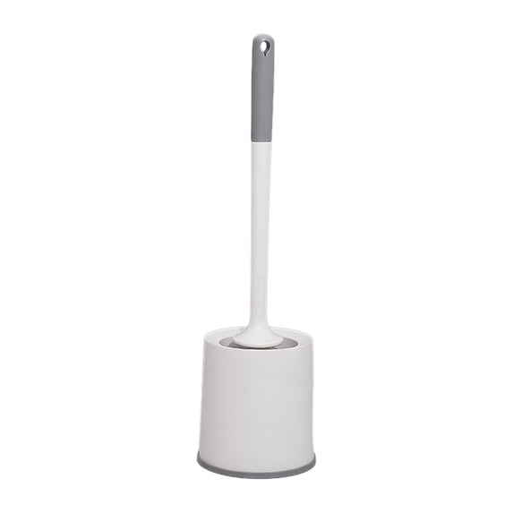 Toilet Brushes and Holders Toilet Bowl Brush and Compact Toilet Cleaner Brush Set for Bathroom Cleaning Long Handle Brush Compact Size for Storage and Organization