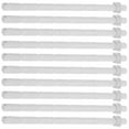 thumbnail image 1 of Toilet Button Screw Component Water Tank Lever Push Flushing Rods Dual Valve Replacement Kit 10 Pcs, 1 of 6