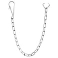thumbnail image 1 of Toilet Chain Replacement, 10 Inch Adjustable Toilet Flapper Chain, Easy Fix Stainless Steel Flush Flapper Chain for Most Modern Toilets, Silver, 1 of 7
