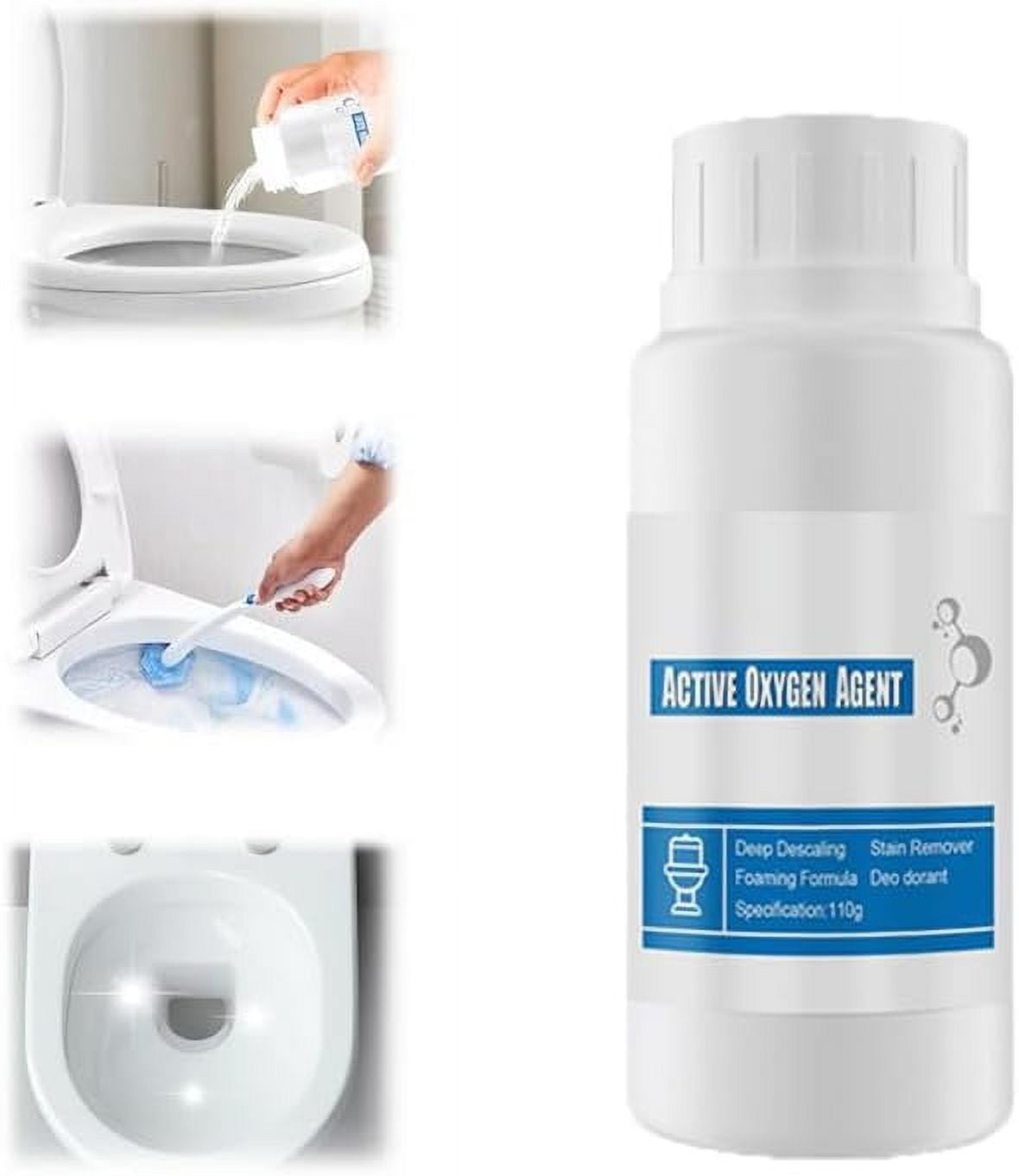 Toilet Cleaner, 𝐍𝐄𝐖 Foam Toilet Cleaner, Toilet Active Oxygen Agent ...