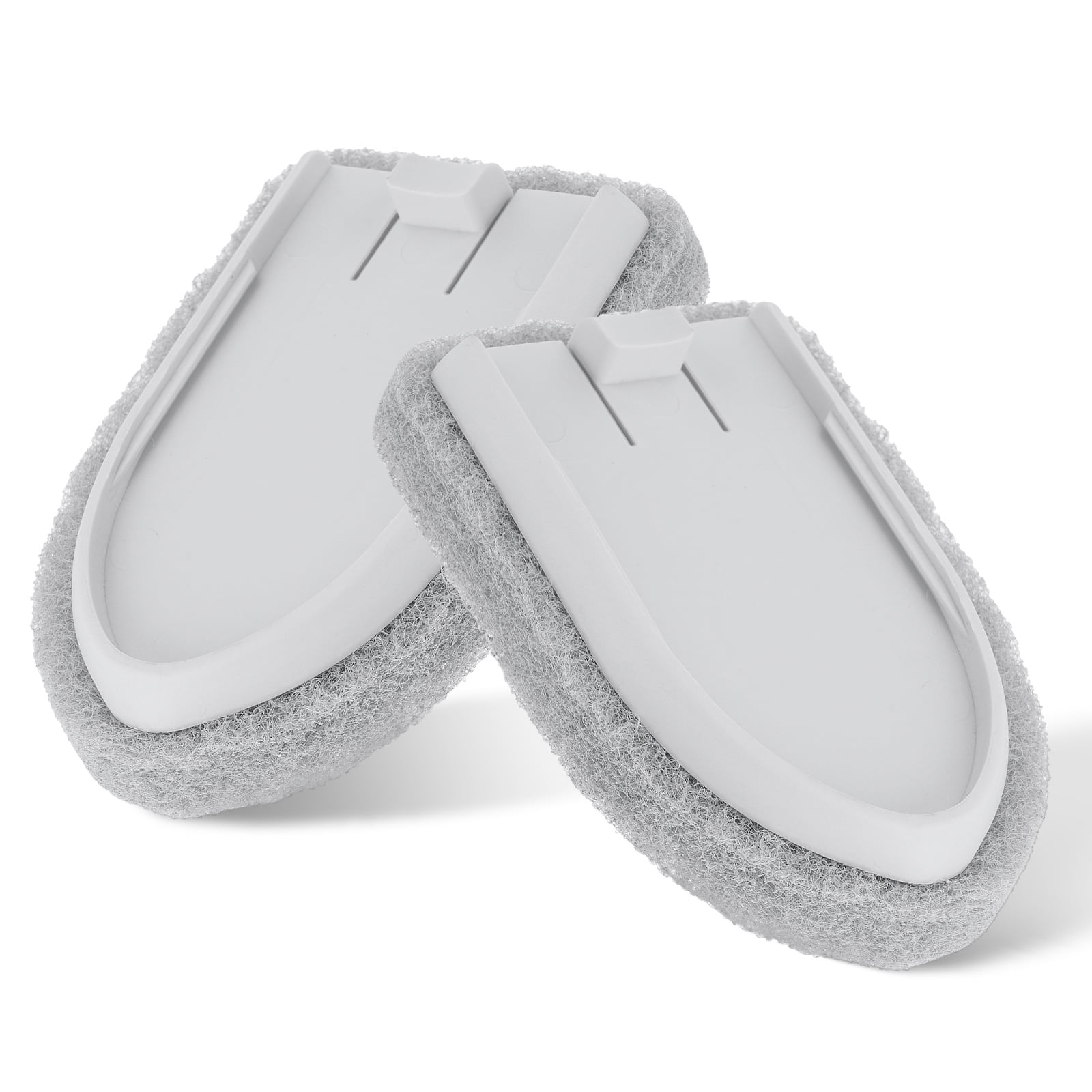 Toilet Cleaner Refill Pads, Shower Tub and Tile Scrubber Refill Replacement Head, Scrub Brush