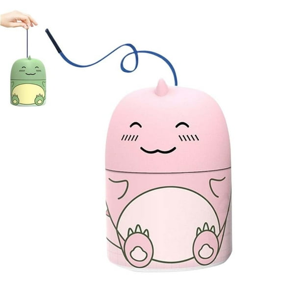 Toilet Cleaner & Toilet Deodorizer Wonder, Cute Dinosaur-Shaped Cleaning Tank Cleaner ANK, Bathroom Toilet Bowl Cleaner Bottle with Ocean, Jasmine, and Peach Scent Leaving Looking Fresh(pink)