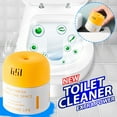 thumbnail image 1 of Toilet Cleaner, Yrmaups Brushless Toilet Cleaning Block, Toilet Tank Cleaner Deodorizer and Descaler, Long Lasting Toilet Bowl Cleaner, Lemon Scent Toilet Cleaner, 1 of 4