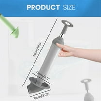 Toilet Cleaning Brush Clearance! New Toilet Plunger High Pressure Drain Clog Remover Powerful Air Plunger Plunger Drain Clog Remover Tool for Toilets Bathroom Floor Drain Clogged Kitchen Pipe