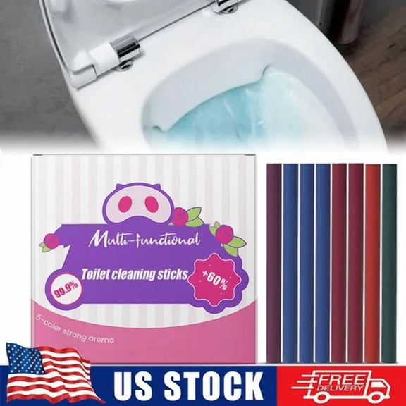 Toilet Cleaning Deodorizing Odor Stick - Freshen/Beautify Your Bathroom!