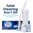 thumbnail image 1 of Great Value Toilet Cleaning 3-in-1 Starter Kit, 1 of 11
