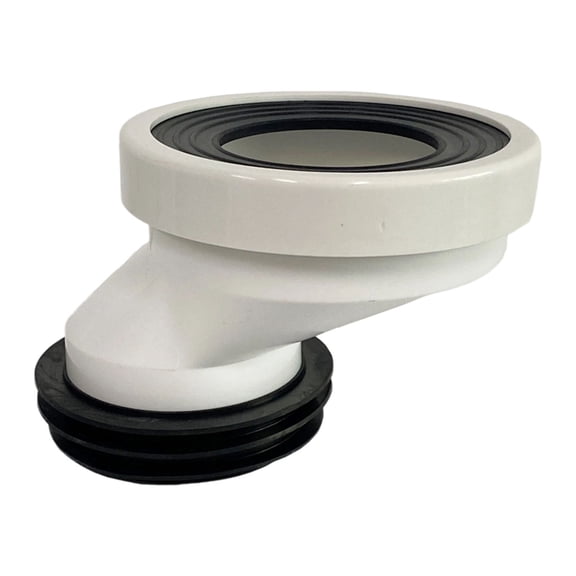 Toilet Connection Adapters Drainer Drain Pipe Change Place Connectors Flush Offset Toilet Flange Fitting Easy to Install